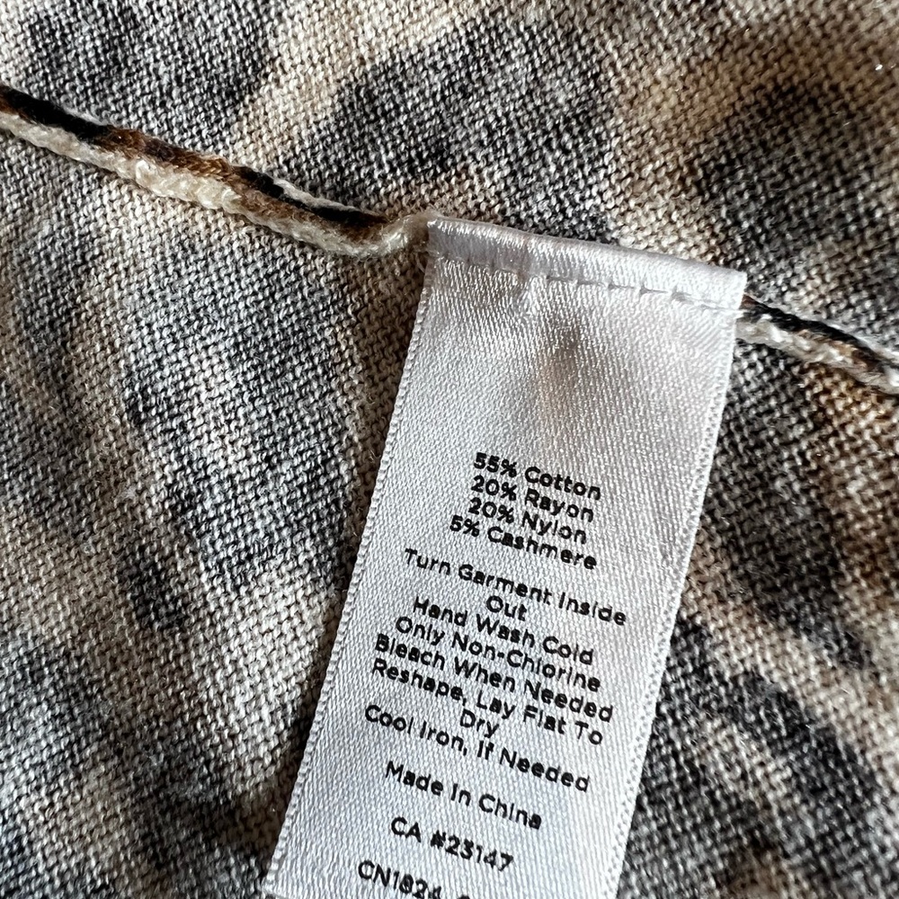 Leopard Print Cardigan From Talbots - image 6